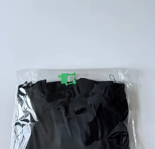 Haute Hippie Black Long Sleeve Modal Dress L Cowl Neck Tie Waist Open Back New