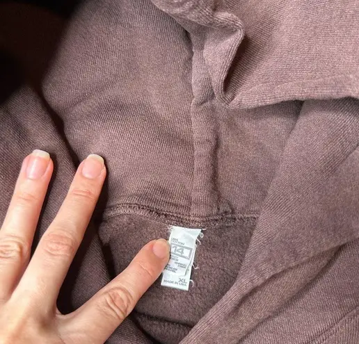 Los Angeles Apparel Hoodie sweater heavy Cotton unisex casual warm winter ski