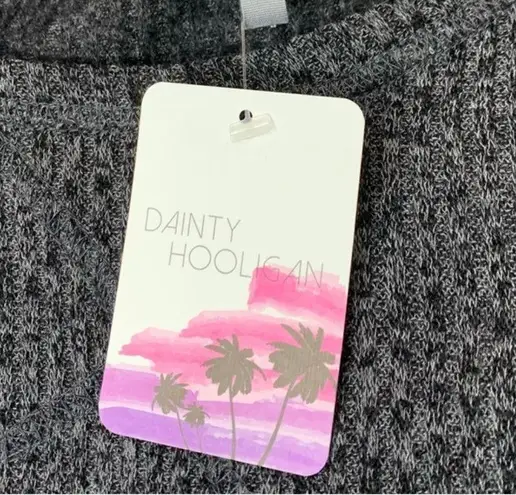 Jolie LA NWT Jolie Charcoal Grey Knit Top