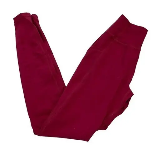 Alphalete Women’s Leggings Size Small Red