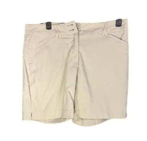 Liquid Yacht Wear Women's Shorts Size 4 Khaki Modest Boat Shorts 6in inseam Tan