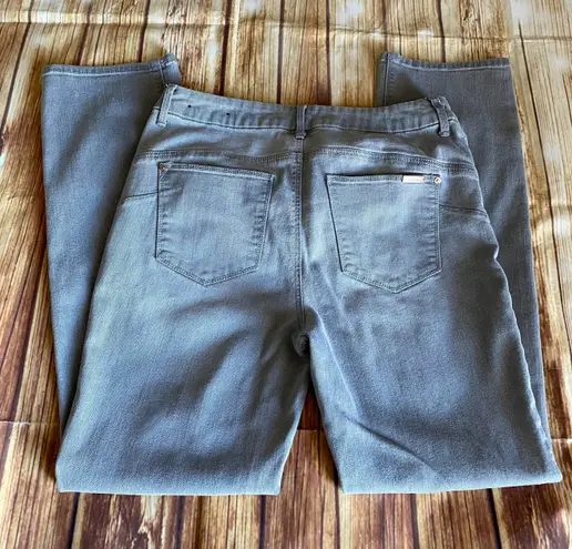 Chico's  Women’s So Lifting Slim Leg Gray Jeans Sz 0.5/6R