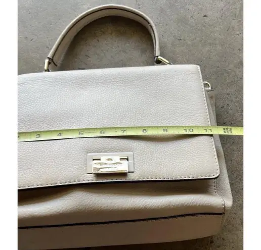 Kate Spade New York MAGNOLIA PARK LARGE LAUREL Tote Leather Bag Purse Cream White