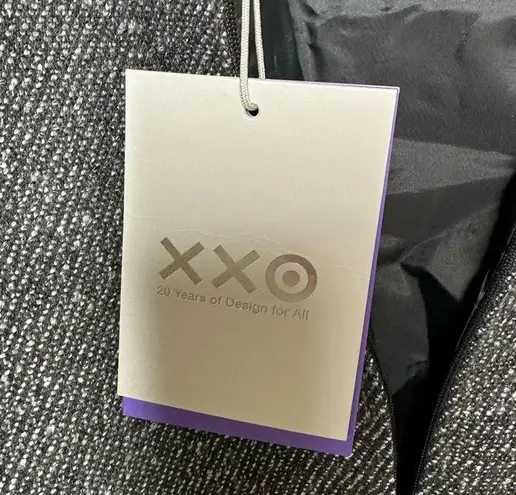 Anna Sui x Target NWT Grey Metallic Boucle’ Mini Halter Dress 20th Anniversary M Gray Size M