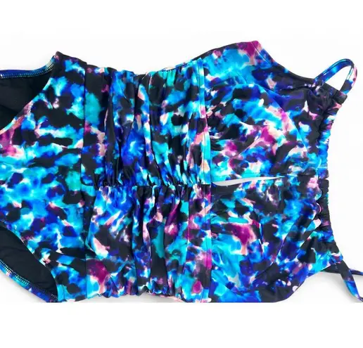 Magicsuit Ultra Violet Kat One Piece Swimsuit Women's 4 Full Coverage Rushed S Blue