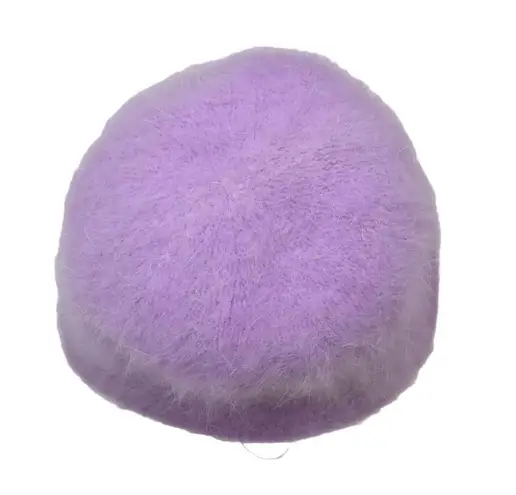 Cider  Y2K Pastel Purple Fuzzy Bucket Hat