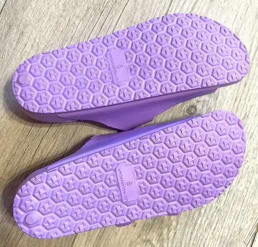 Lilac Lavender Flats Sz 6 Purple