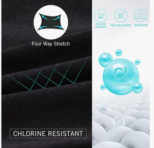 Baleaf Women's Racerback Athletic One Piece Modest Bathing Suit