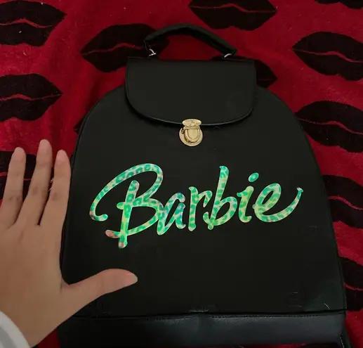 Barbie Large Black Handbag Crossbody