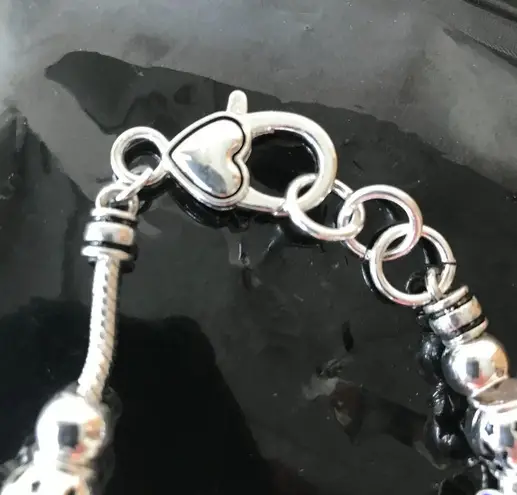 Patriotic Charm Bracelet USA Capitol Building Flag