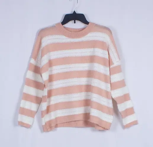 FRNCH NWT PARIS Nadiege Striped Boxy Sweater Size S/M
