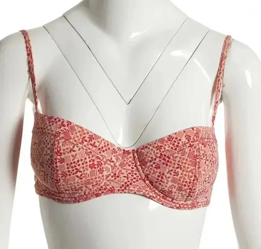 Marc by Marc Jacobs Bikini Top coral adjustable bustier swimsuit XL adjustable