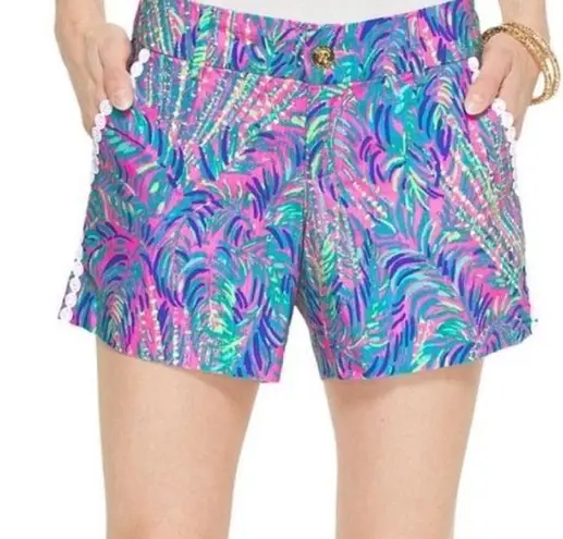 Lilly Pulitzer  Callahan Shorts Pink Sunset Coco Breeze Size 4 NWT thumbnail 1