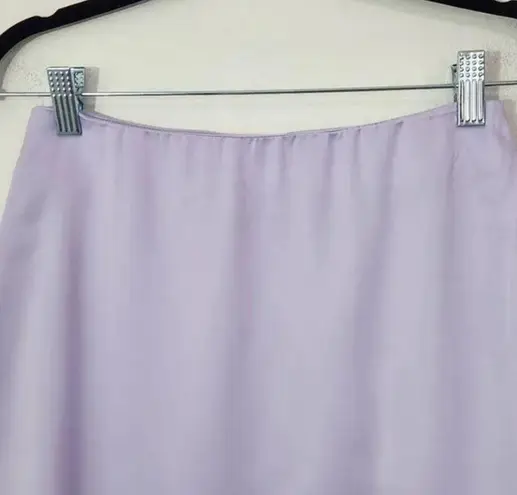 We Wore What Purple Asymmetrical Pencil Mini Skirt