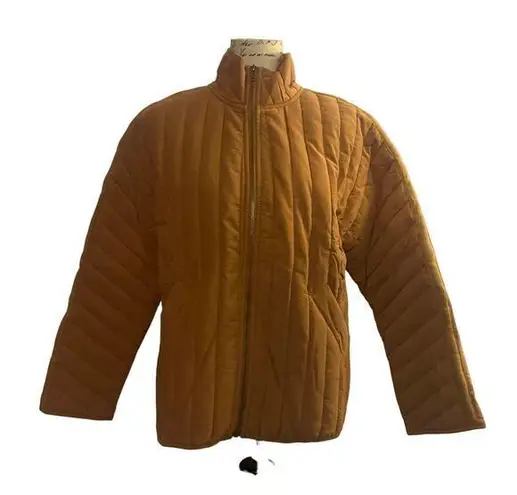 Disamer Tan Light Weight Quilted Jacket