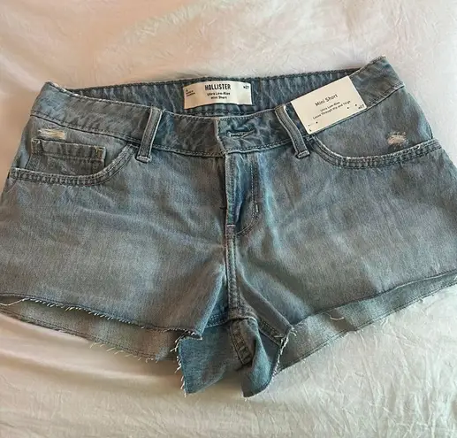 Hollister  Ultra Low-Rise Mini Shorts  - Image 1