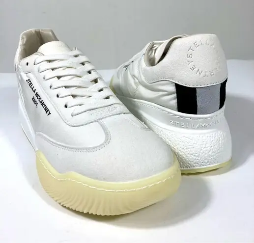 Stella McCartney Loop Runner Sneakers White Black EU 40 US 10 NEW