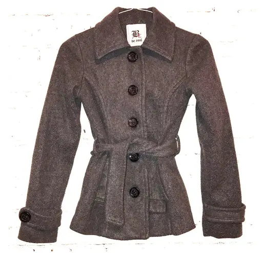 Be cool Gray Button Down Coat thumbnail 1