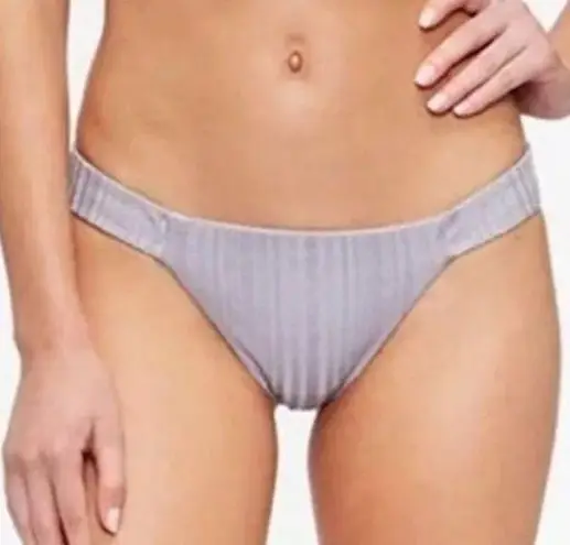NWT Tavik Bella Mini Swim Bottom Slinky Rib in Lilac Gray