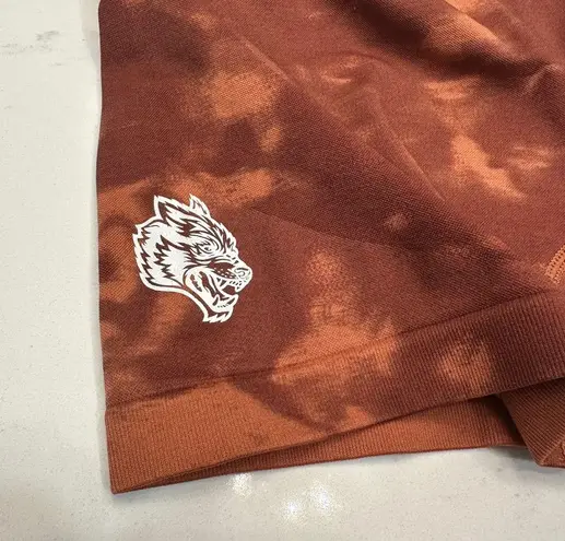 Darc Sport Wolves Burnt Orange Tie Dye Biker Shorts Size M 168 of 1000 Size M