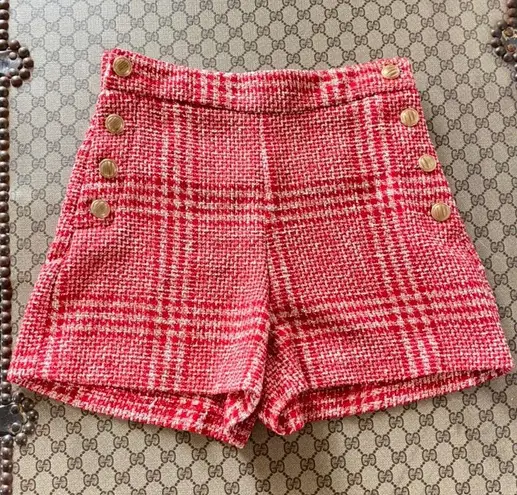 ZARA Tweed Shorts