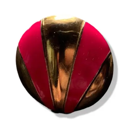 Handmade Vintage Pink & Gold Art Deco Ring Multiple