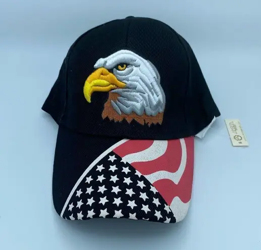 Amrita Singh American Eagle Patriotic Baseball Cap By