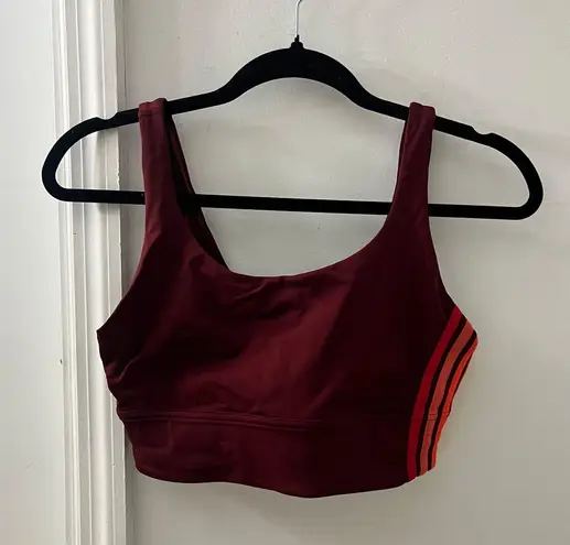 Lululemon Burgundy Sport Bra