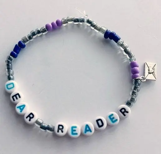 Tour Friendship Bracelet Dear Reader Midnights with charm Blue