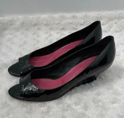 Kate Spade patent wedges