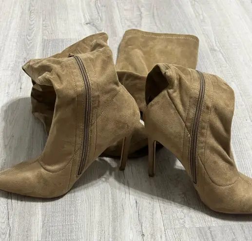 Liliana Thigh High Suede Boots