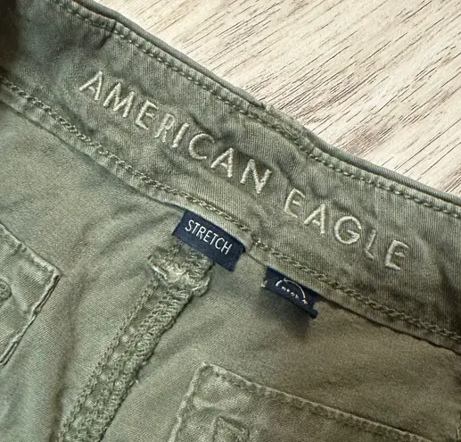 American Eagle dreamy drape cargo trouser