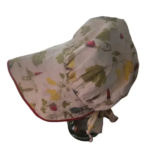 Handmade Vintage Poke Bonnet Cottagecore Minimalist Hat Cap Praire Farm OS Folklore