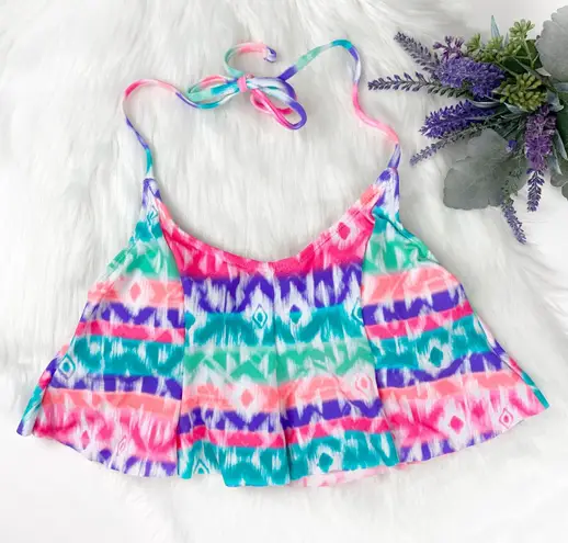 Hula Honey Women's Printed Bikini Top Multicolor Size XS