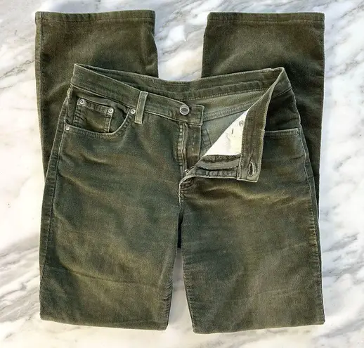 David Kahn Olive Green Corduroy Pants • Sz 4