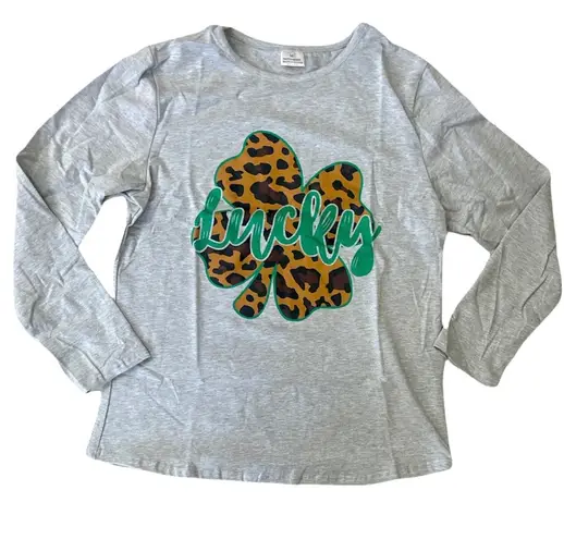 Saint Patrick’s Day Shirt size Medium Gray