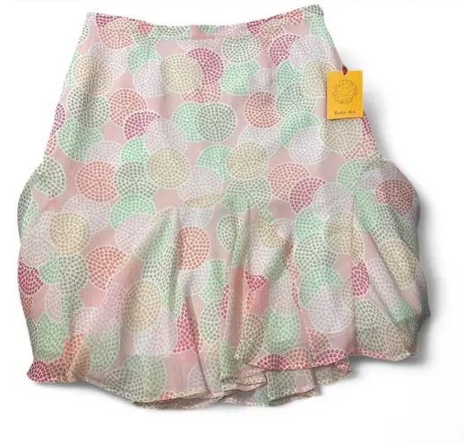 Geometric Patterned Skirt‎ Pink Size 16 thumbnail 1
