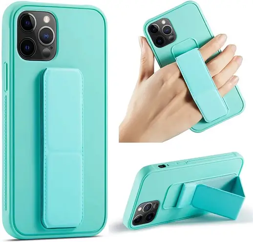 iPhone 14Pro Max Candy color Wrist Strap shockproof case Multiple