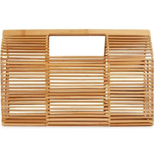 Cult Gaia Evie Bamboo Top Handle Bag