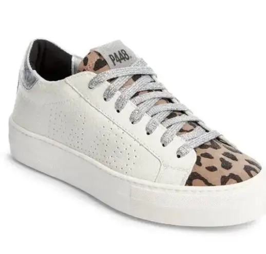 P448 Thea Platform Sneaker in Python Roccia