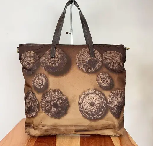 Prada Pre-Owned  Tessuto Stampato Floral Nylon Tote Bag