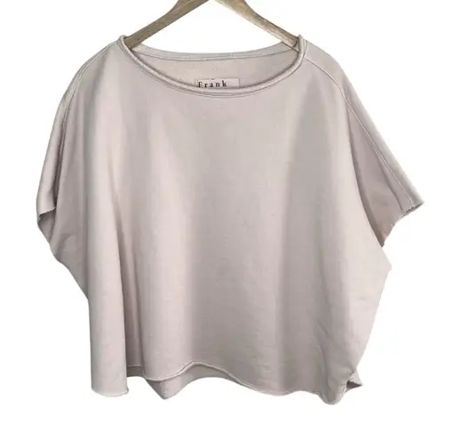 Frank & Eileen Womens Olive Triple Fleece Capelet Top One size Pink Size undefined