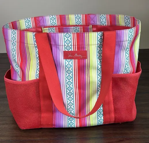 Vera Bradley  Lighten Up Tote Travel Beach Bag Serape Paradise