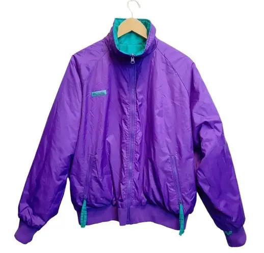 Columbia XL Vintage 90s Women’s  Reversible Light Puffy Fall Winter jacket