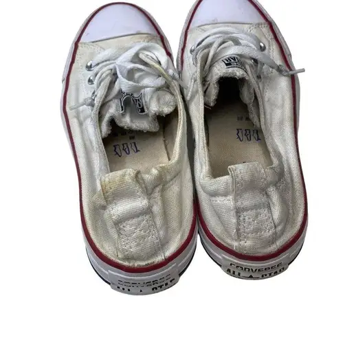 Converse  Shoreline White Slip-On Sneakers Women’s Size 7.