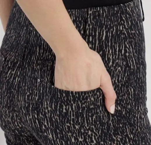 Lysse Patterned Baby Boot Refined Tweed Print Ponte Pull-on Tummy Panel Pants S