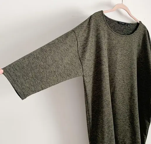 H by Halston Green Marled Top