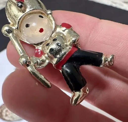 Christmas Holiday Brooch Pins Lot Of 5