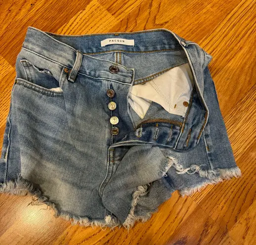 PacSun Vintage Distressed Highwaisted Shorts