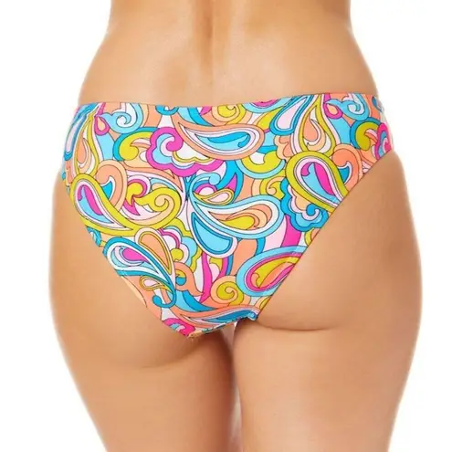 Salt + Cove Juniors' Swirl Girl Hipster Bikini Bottoms Colorful M Blue Size undefined